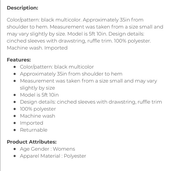 BCBGeneration printed dress - Picture 6 of 6